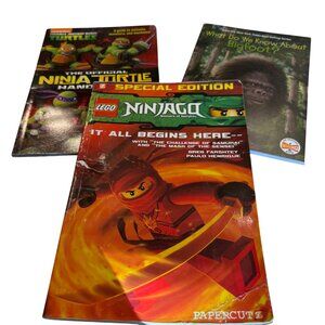 Lego Ninjago Special Edition Comic Book & 2 Childrens Books Bundle